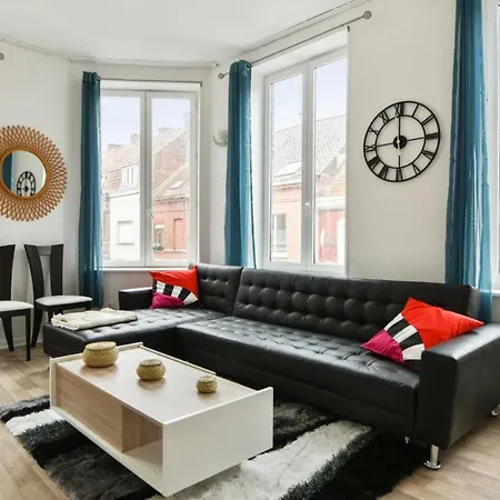 Apartament Cosy And Modern Flat Between Lille And Roubaix In - Welkeys Croix